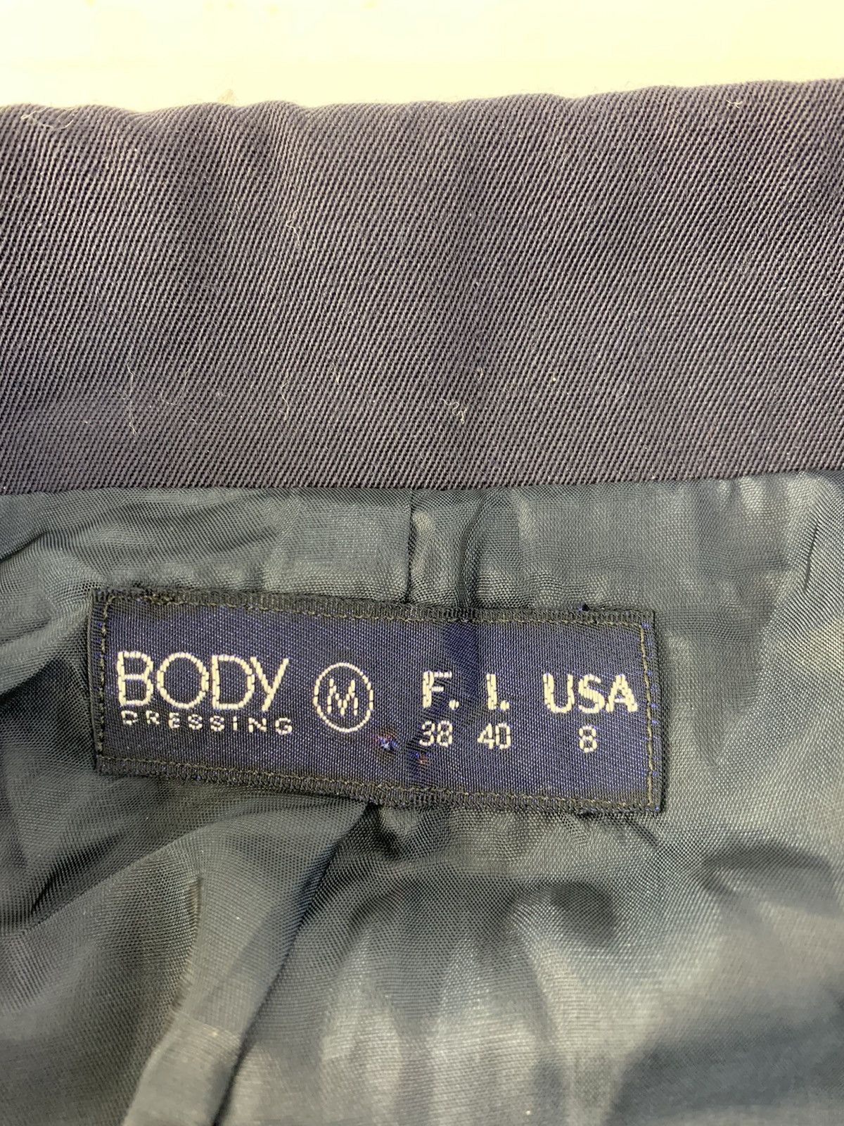 Japanese Brand 90s Carpini Tessuti D’italia Body Dressing Double Breasted Size S / US 4 / IT 40 - 6 Thumbnail