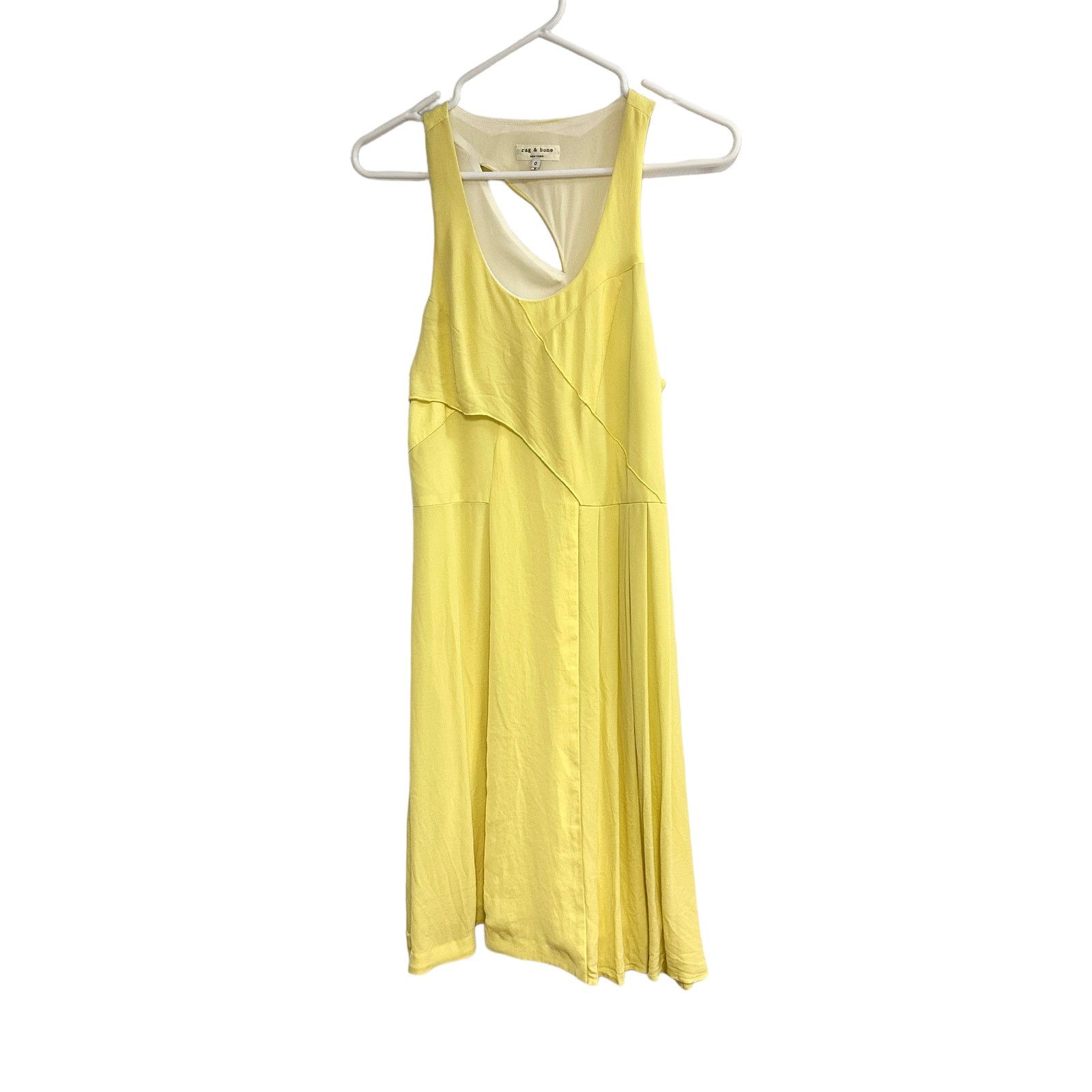 NWT Rag & Bone Yellow Airi Dress SZ buy 6