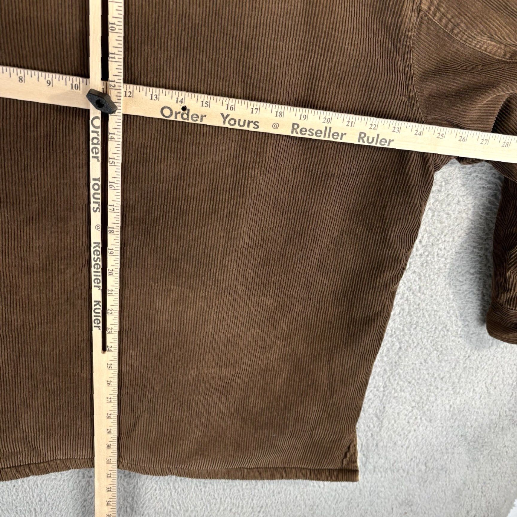 J.Crew Vtg J Crew Chore Jacket Mens Medium Brown Corduroy Sherpa Lined Barn Full Zip Size US M / EU 48-50 / 2 - 7 Thumbnail