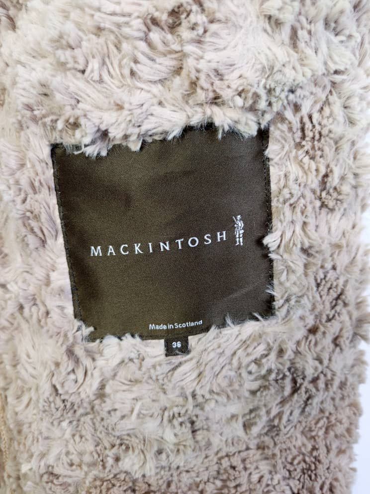 Mackintosh × Vintage MACKINTOSH QUILTED COAT BEIGE Hoodie Size XS / US 0-2 / IT 36-38 - 9 Thumbnail