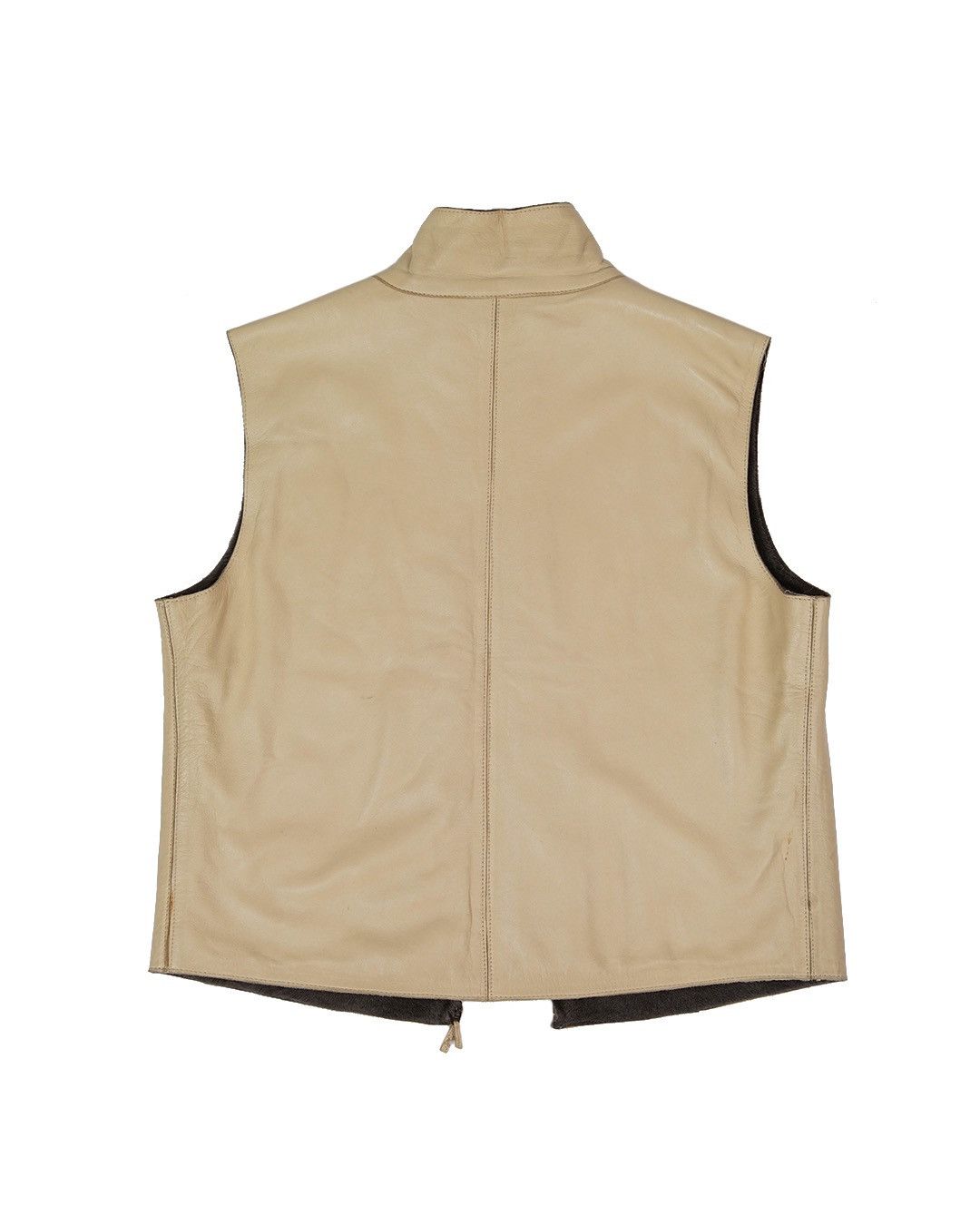 Burberry Prorsum Burberry Prorsum F/W2001 Two-Sided Real Leather Vest Size M / US 6-8 / IT 42-44 - 5 Thumbnail