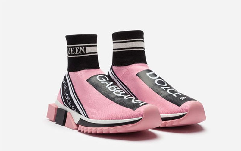 Dolce & Gabbana o1y0925 Hi-Top Sneakers in Multicolor Size US 5 / IT 35 - 2 Thumbnail