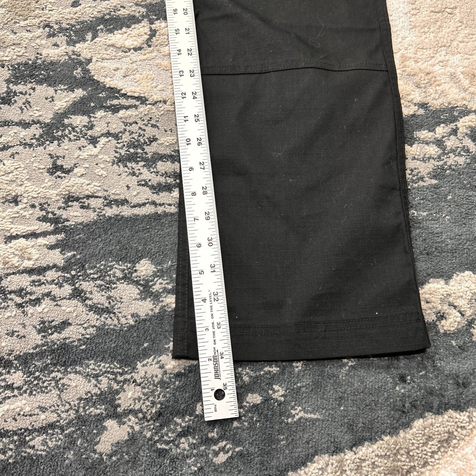 & Other Stories LAPG Police Gear Core Cargo Pants Womens 12 Black Ripstop S Size 24" / US 00 / IT 34 - 6 Thumbnail