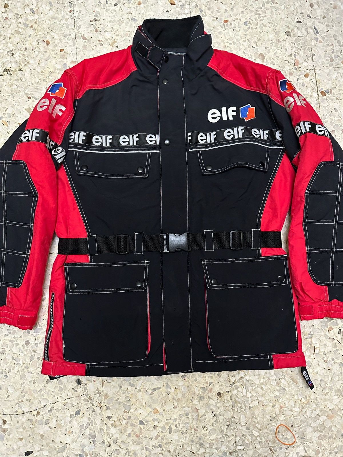 Sports Specialties ELF Racing Moto Jacket Design With Belt Stlye Size US XL / EU 56 / 4 - 3 Thumbnail