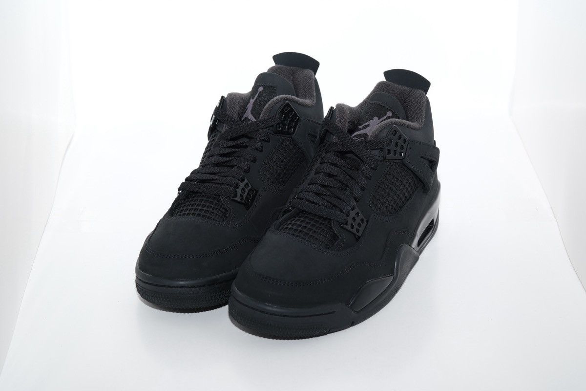 Jordan Brand JORDAN 4 BLACK CAT (2025) 100% AUTHENTIC SIZE 12 IN HAND Size US 12 / EU 45 - 1 Thumbnail