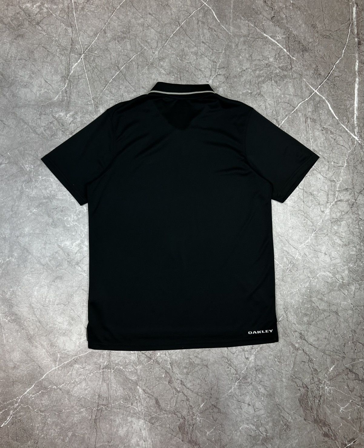 Oakley 🇺🇸Vintage Oakley Polo T-Shirt Rare Retro Hype Y2K Size US L / EU 52-54 / 3 - 4 Thumbnail