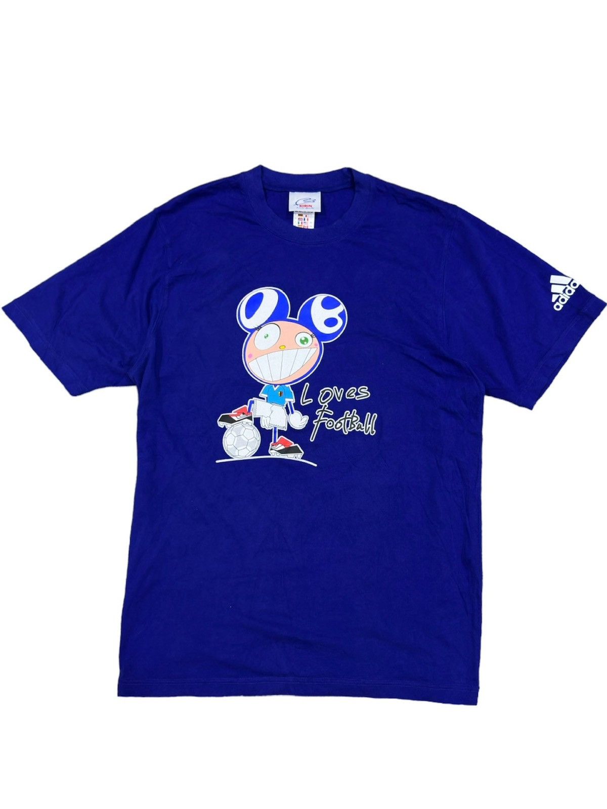 Takashi Murakami Vintage Takashi Murakami Design X Adidas Kirin JFA Tee Size US L / EU 52-54 / 3 - 2 Thumbnail