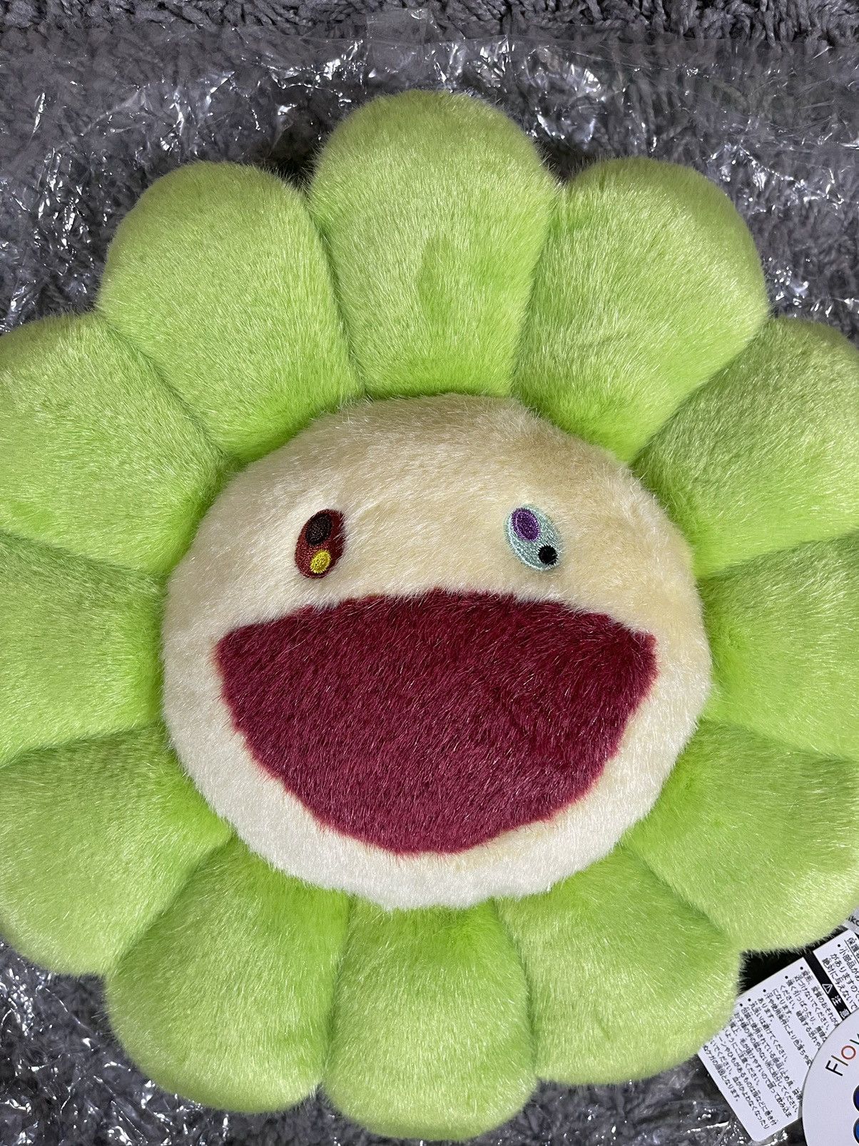 Takashi Murakami 2017 Takashi Murakami Flower Plush 30CM Bright Green Size ONE SIZE - 2 Thumbnail