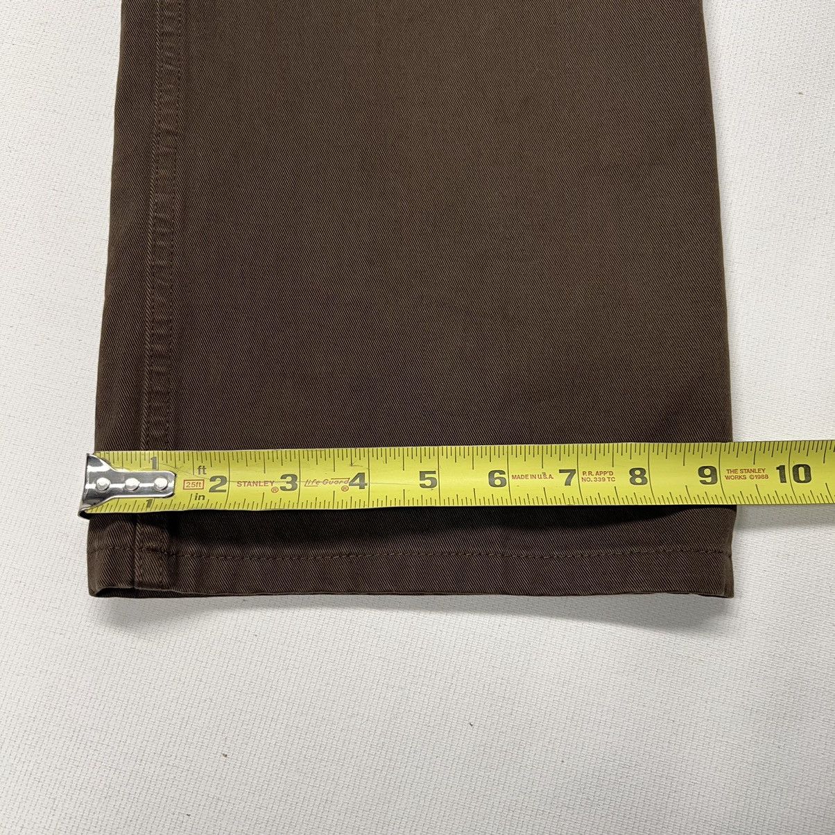 Vintage VTG Bruno Belloni Pants Brown Straight Fit Chino Europe Size US 36 / EU 52 - 19 Thumbnail