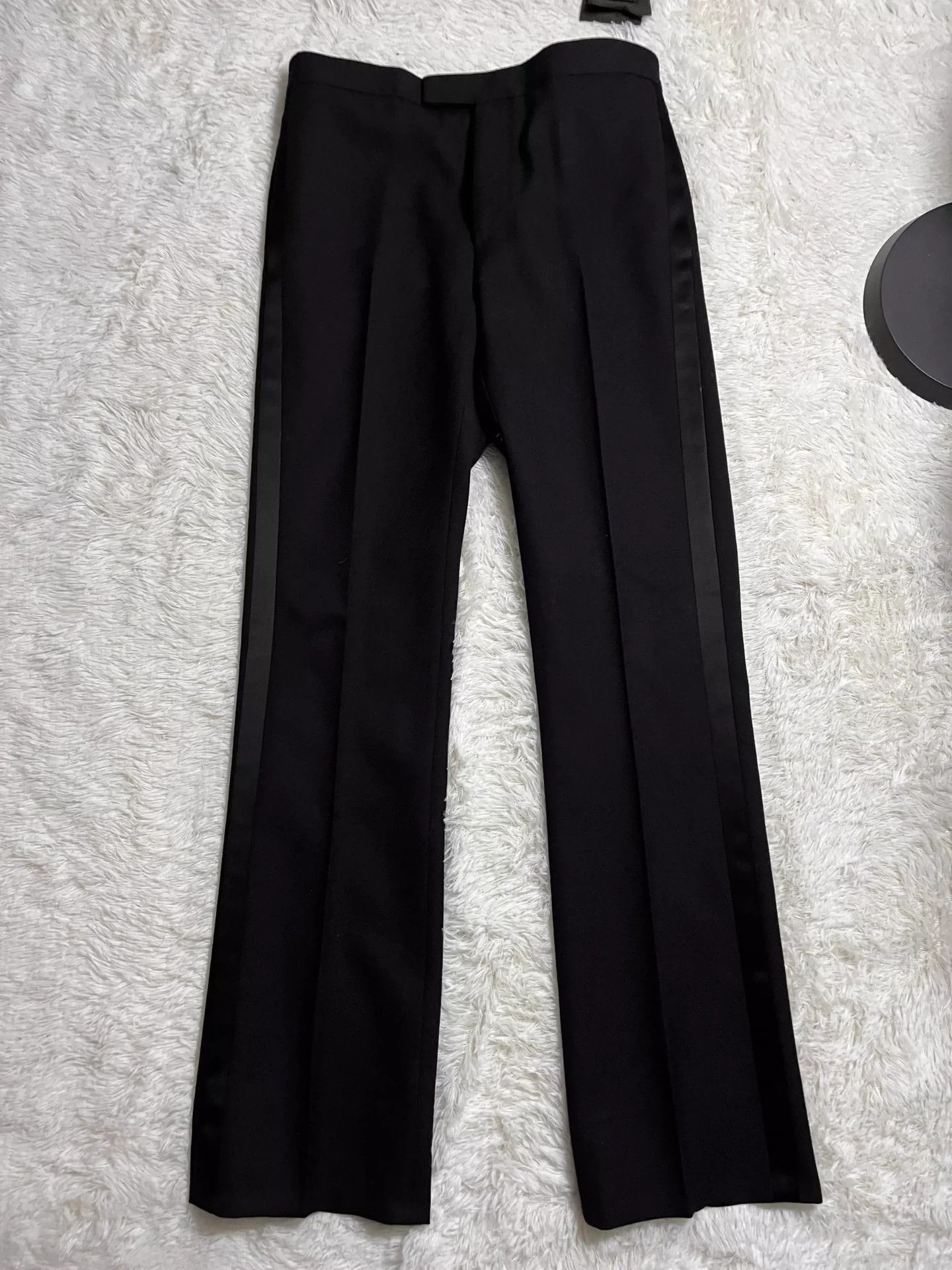 Saint Laurent Paris Saint Laurent Paris Smoking pants and trousers Size US 44 / EU 60 - 1 Thumbnail