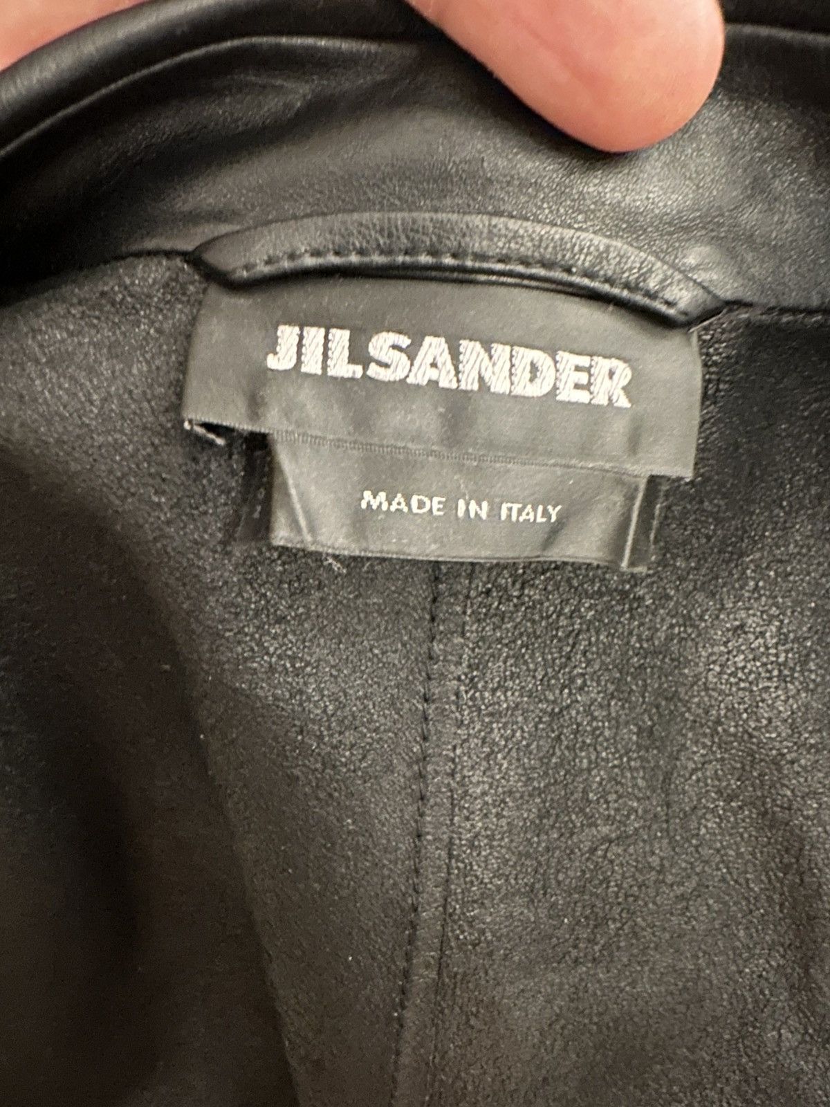 Jil Sander Jil Sander Lamb Leather Shirt Size US M / EU 48-50 / 2 - 3 Thumbnail