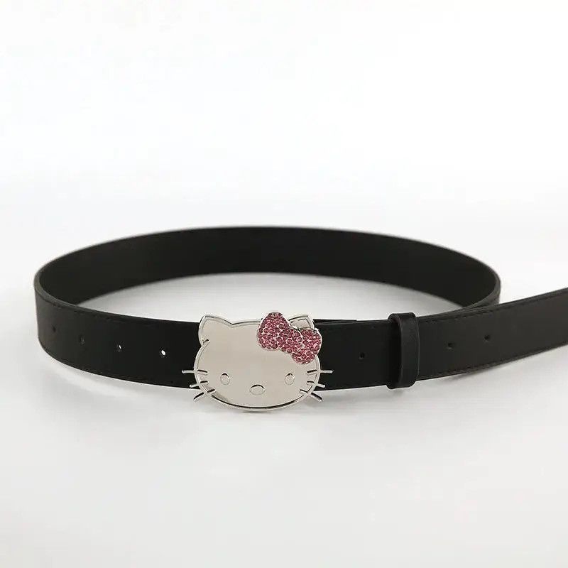 Leather Hello Kitty Pu Leather Belt Size ONE SIZE - 1 Thumbnail