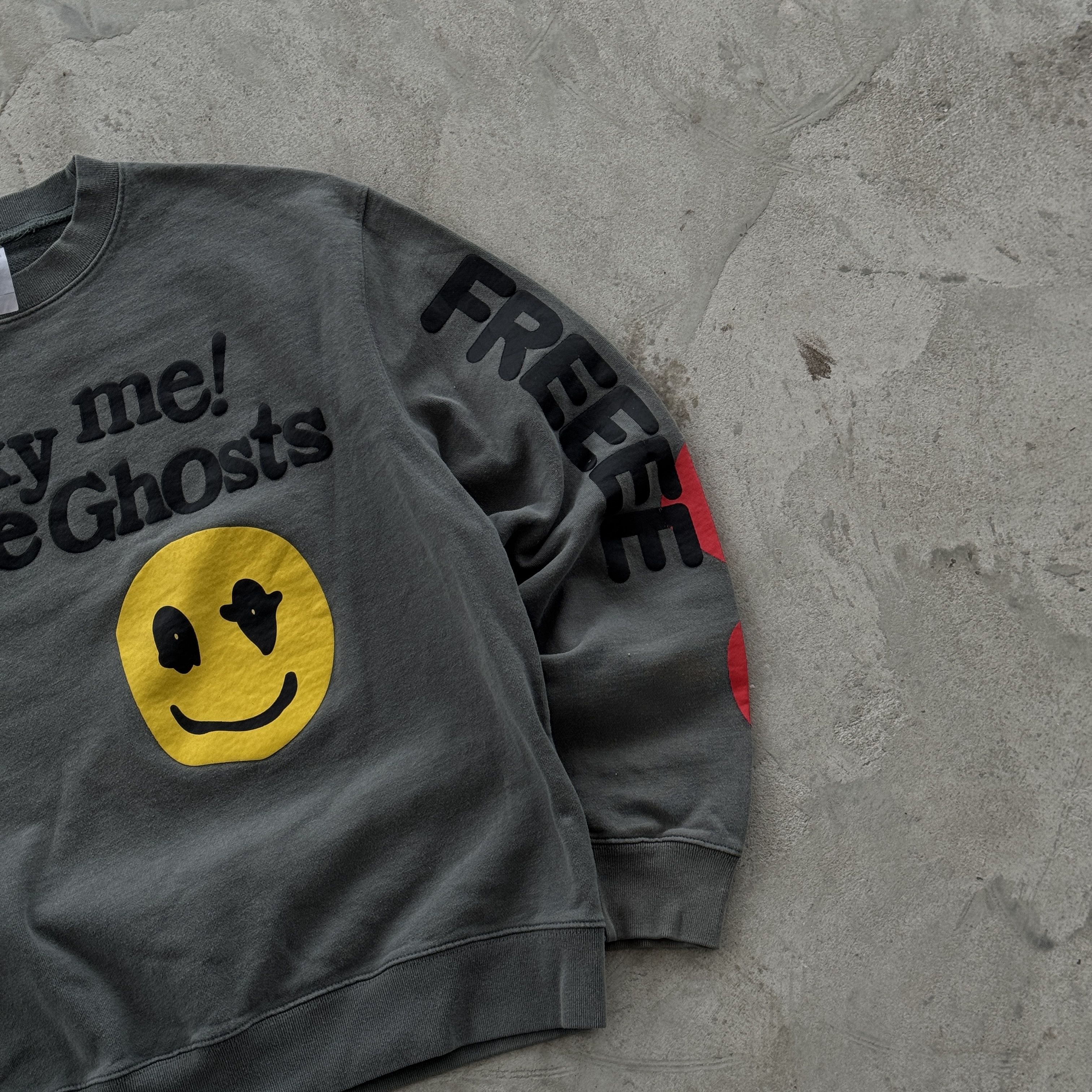 Vintage Vintage 90s Lucky Me I See Ghosts Sweatshirt Size US M / EU 48-50 / 2 - 3 Thumbnail