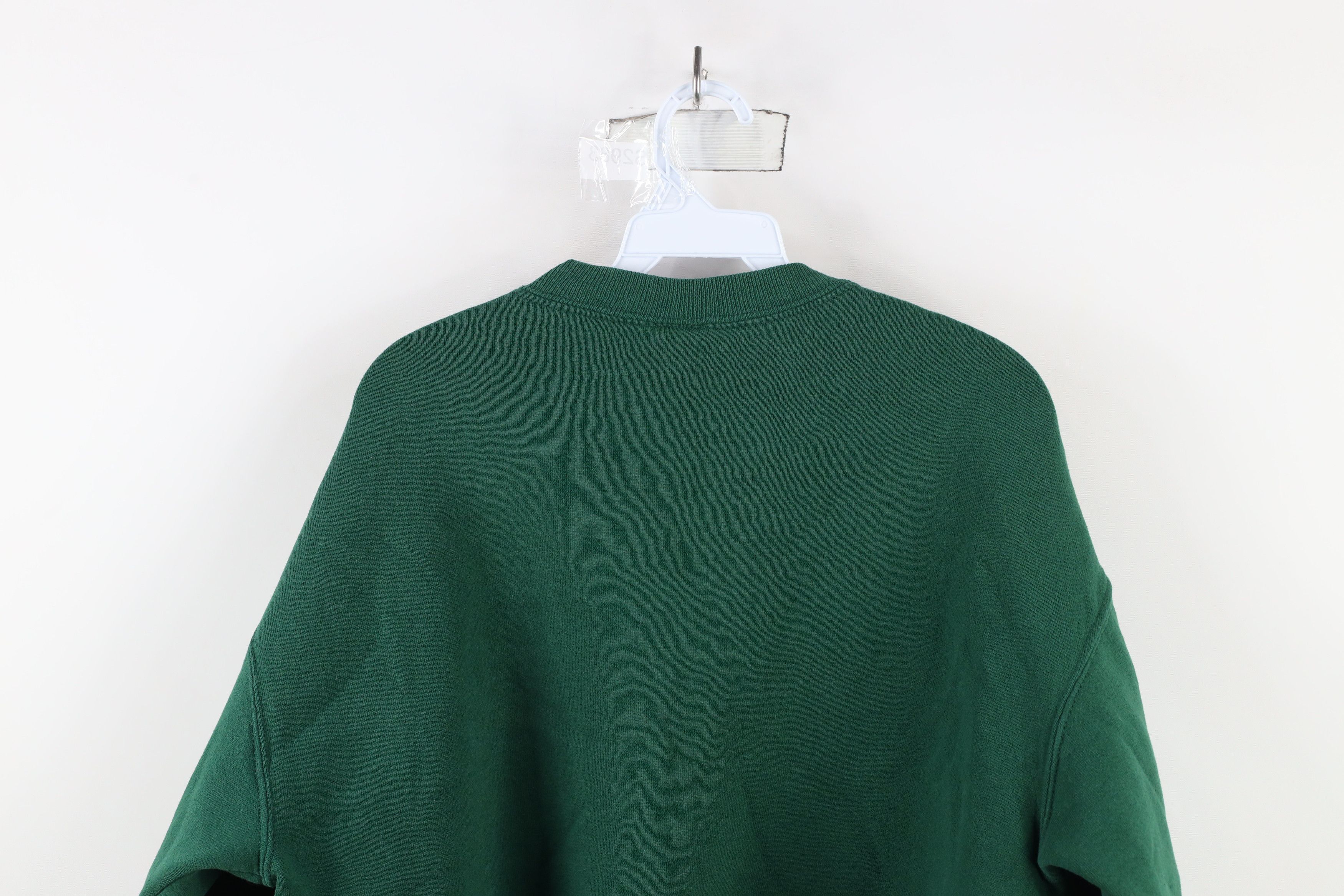 Vintage Vintage 90s Christian Noahs Ark Crewneck Sweatshirt Green Size XL / US 12-14 / IT 48-50 - 9 Thumbnail