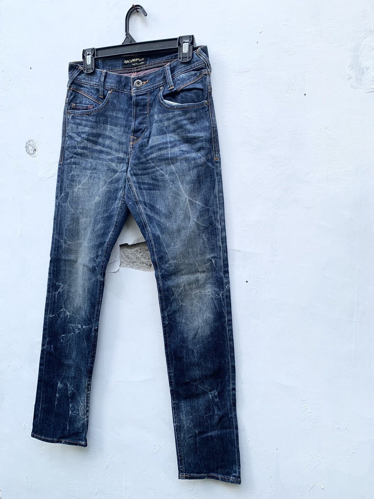 Japanese Brand Back number tokyo lightning jeans Size US 28 / EU 44 - 2 Thumbnail