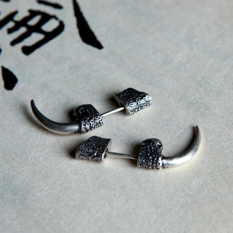 Jewelry Eagle Claw Stud Earrings 925 Sterling Silver Ear Gift Size ONE SIZE - 5 Thumbnail