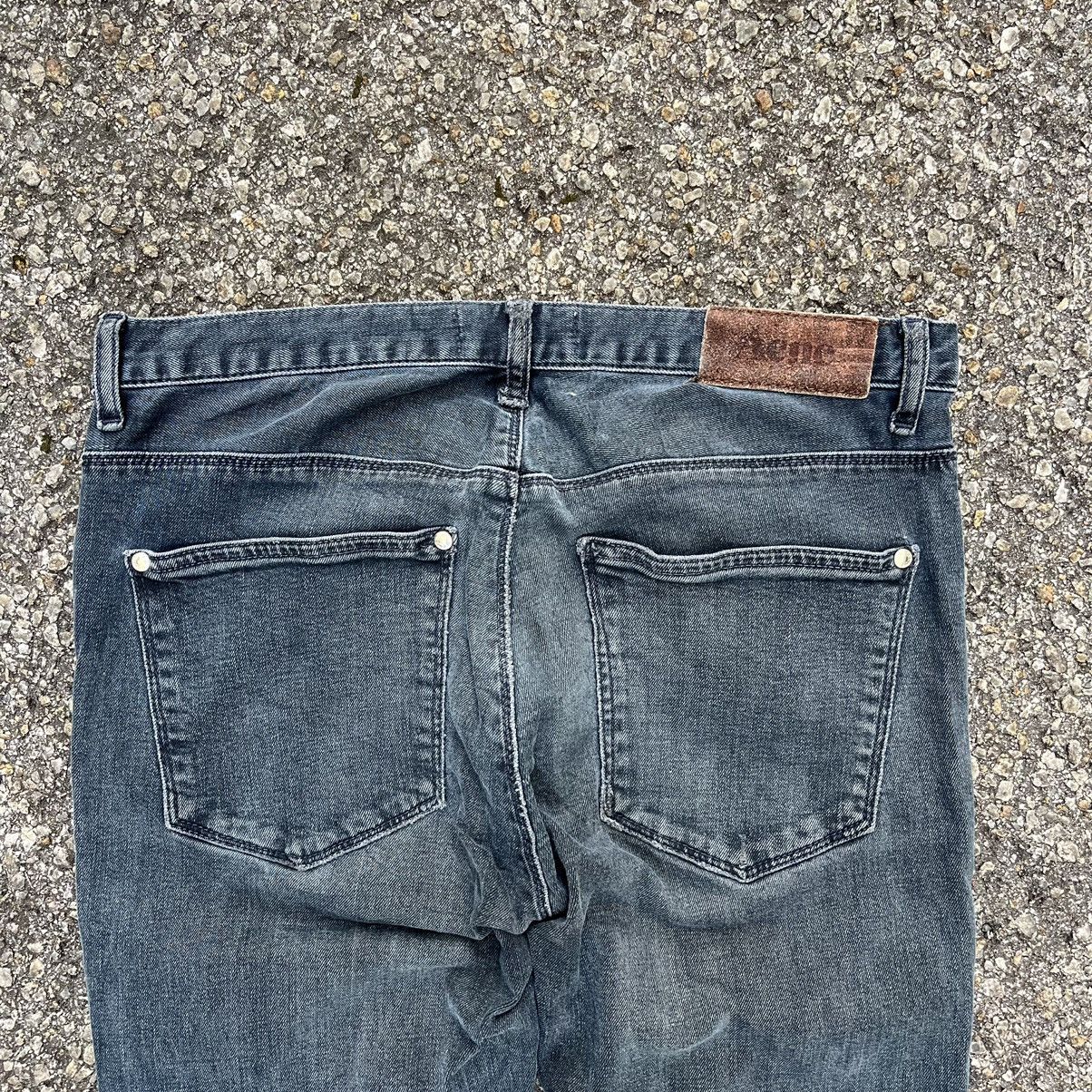 Acne Studios Acne studios Max Man Ray Slim Denim Washed Faded Jeans Size US 31 - 12 Thumbnail