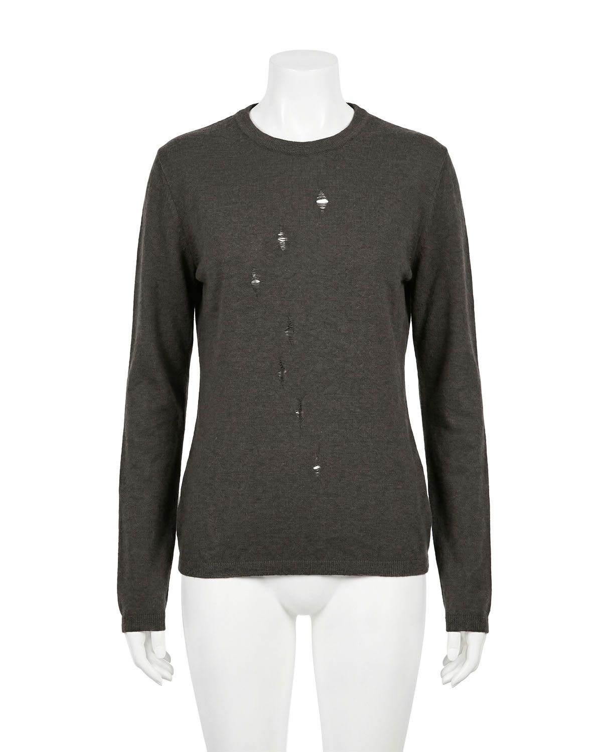 Carol Christian Poell Carol Christian Poell Distressed Sweater - AW99 "F-M-C" Size US S / EU 44-46 / 1 - 3 Thumbnail