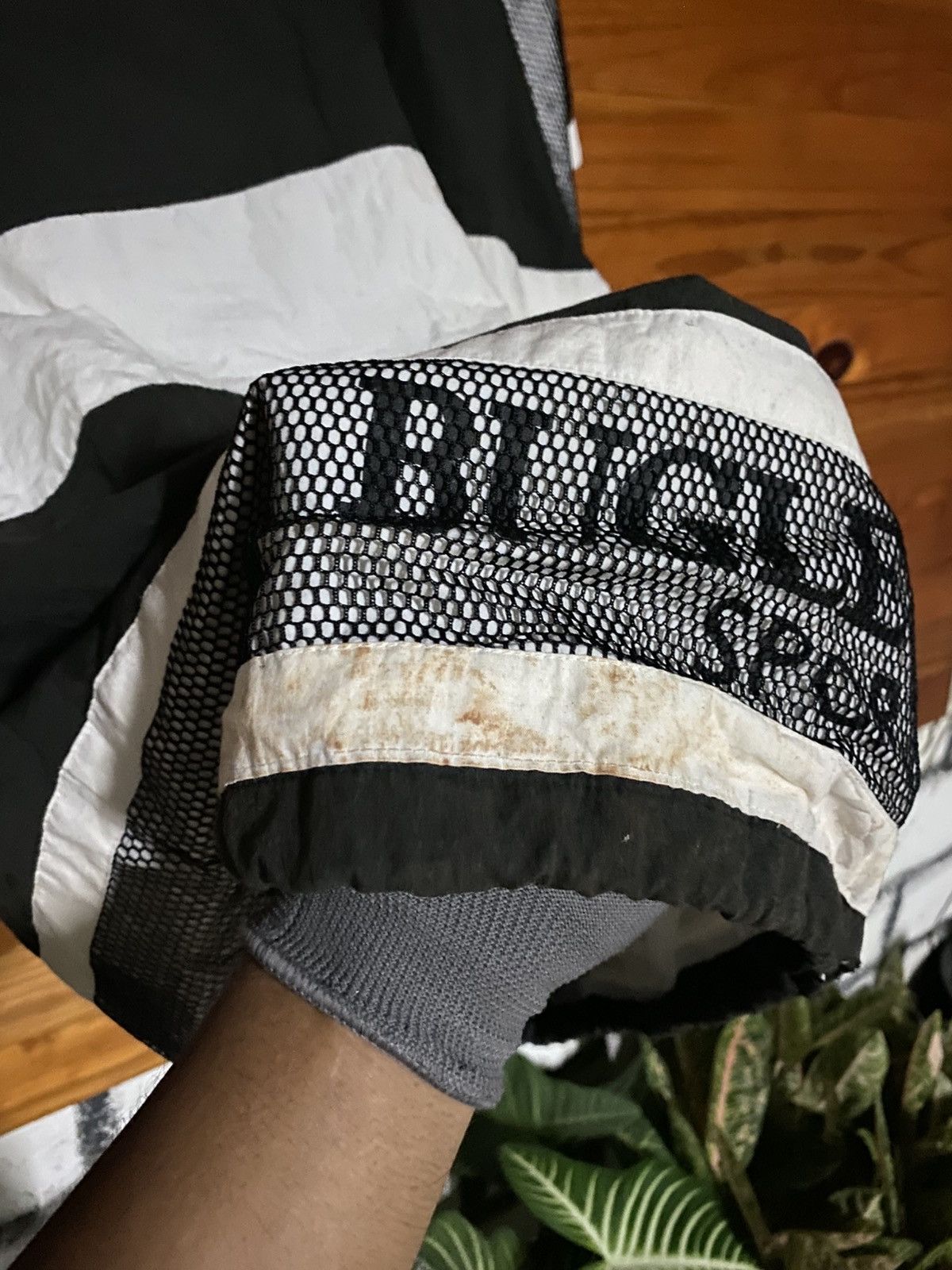Bugle Boy Vintage Bugle Club Windbreaker | 90s Unisex Black & White Size US L / EU 52-54 / 3 - 14 Thumbnail