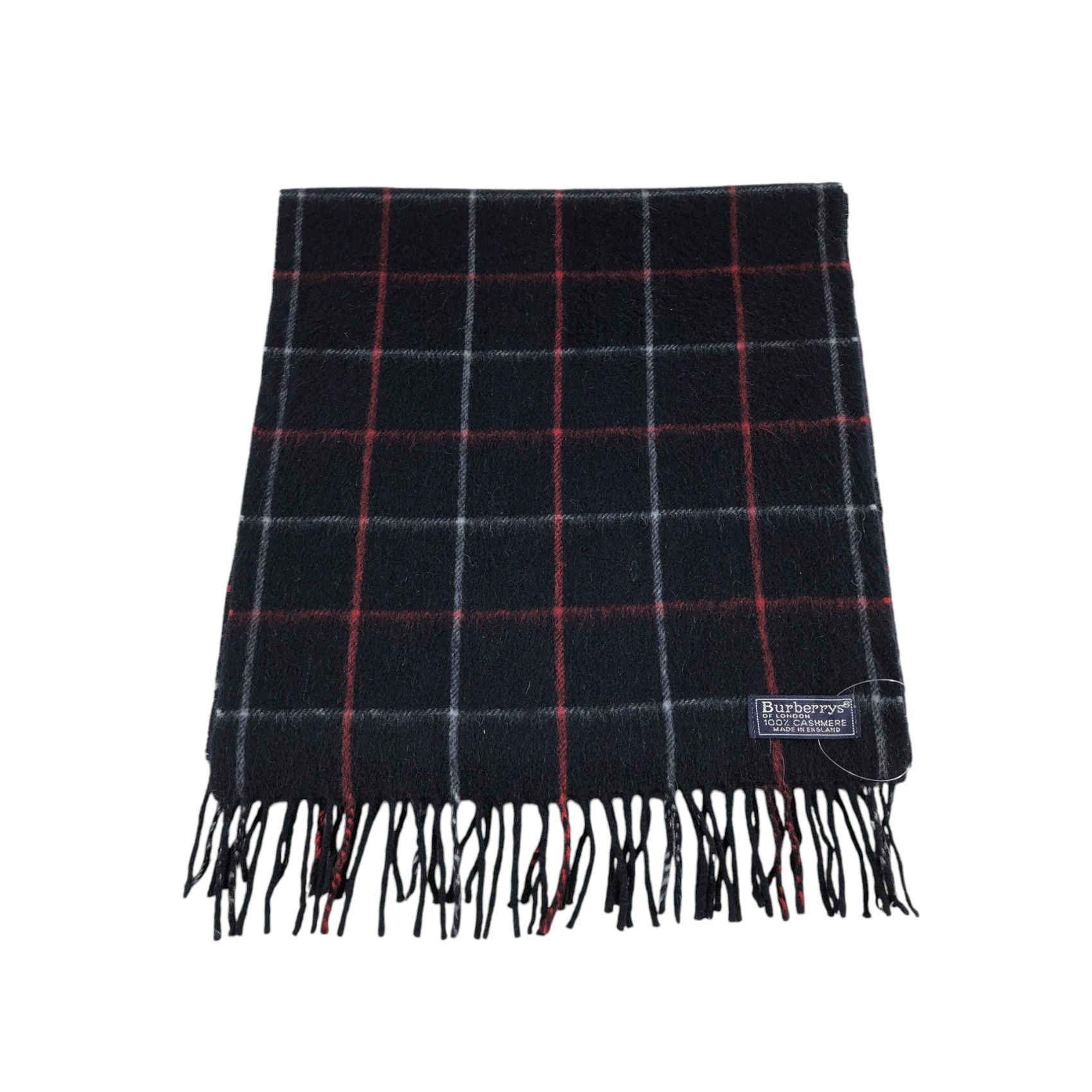 Burberry × Vintage Burberry Scarf / Muffler / Neckwear - WW1274 Size ONE SIZE - 2 Thumbnail