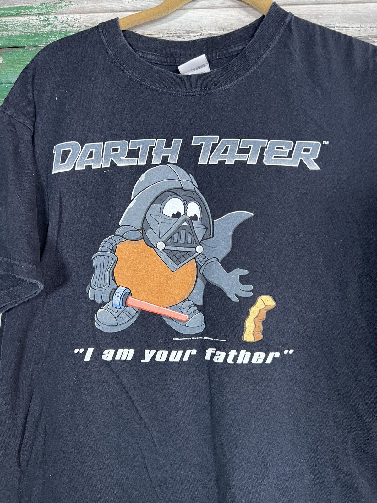 Vintage Vintage Darth Tater Shirt Size US L / EU 52-54 / 3 - 2 Thumbnail