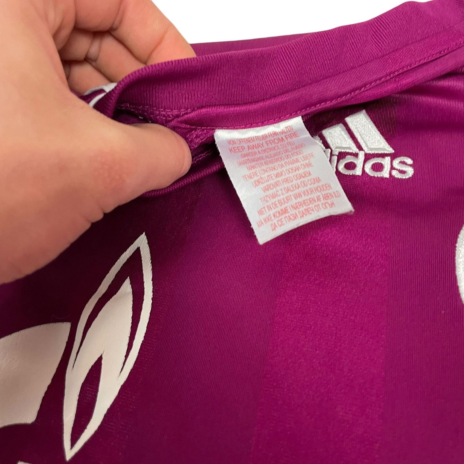 Adidas Adidas Plum V-Neck Short Sleeve FC Schalke 04 Jersey Size US XS / EU 42 / 0 - 9 Thumbnail
