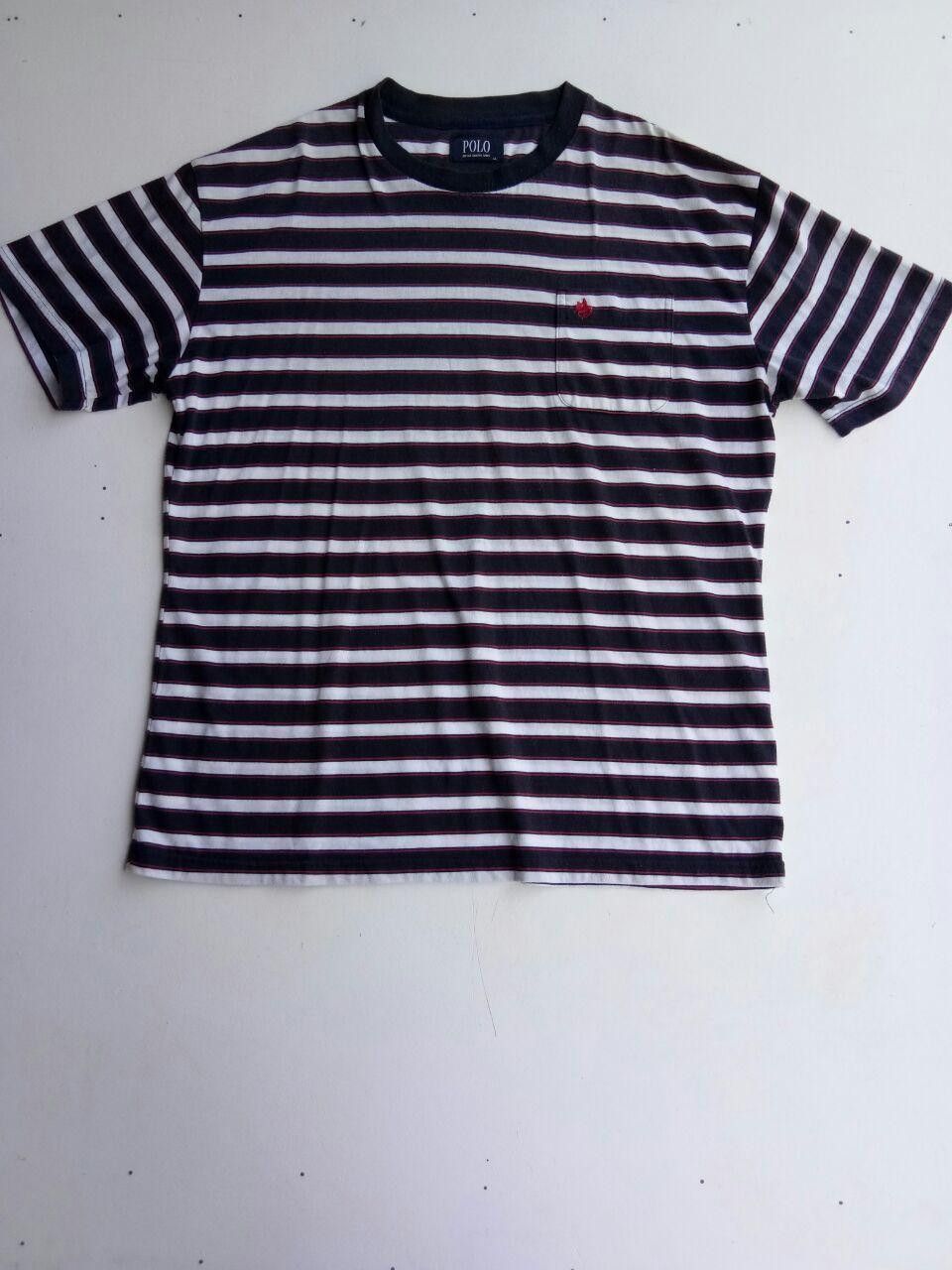 Polo Ralph Lauren Vintage Polo Striped Short Sleeve T-Shirt Size US XL / EU 56 / 4 - 1 Thumbnail