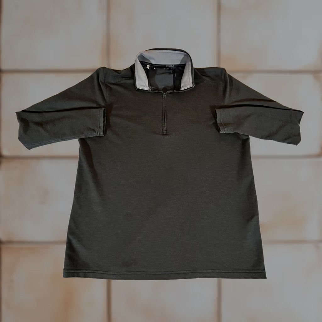 Under Armour Under Armour Pullover Men Large Black Golf Fleece 1/4 Zip Long Sleeve Thermal UA Size US L / EU 52-54 / 3 - 1 Thumbnail