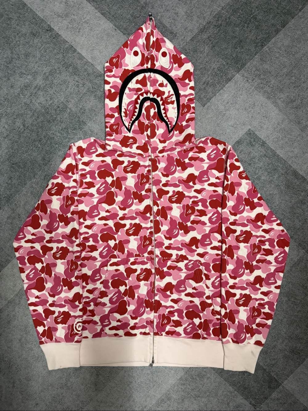 Bape A Bathing Ape ABC Camo Shark Full Zip Hoodie XL Size US XL / EU 56 / 4 - 1 Thumbnail