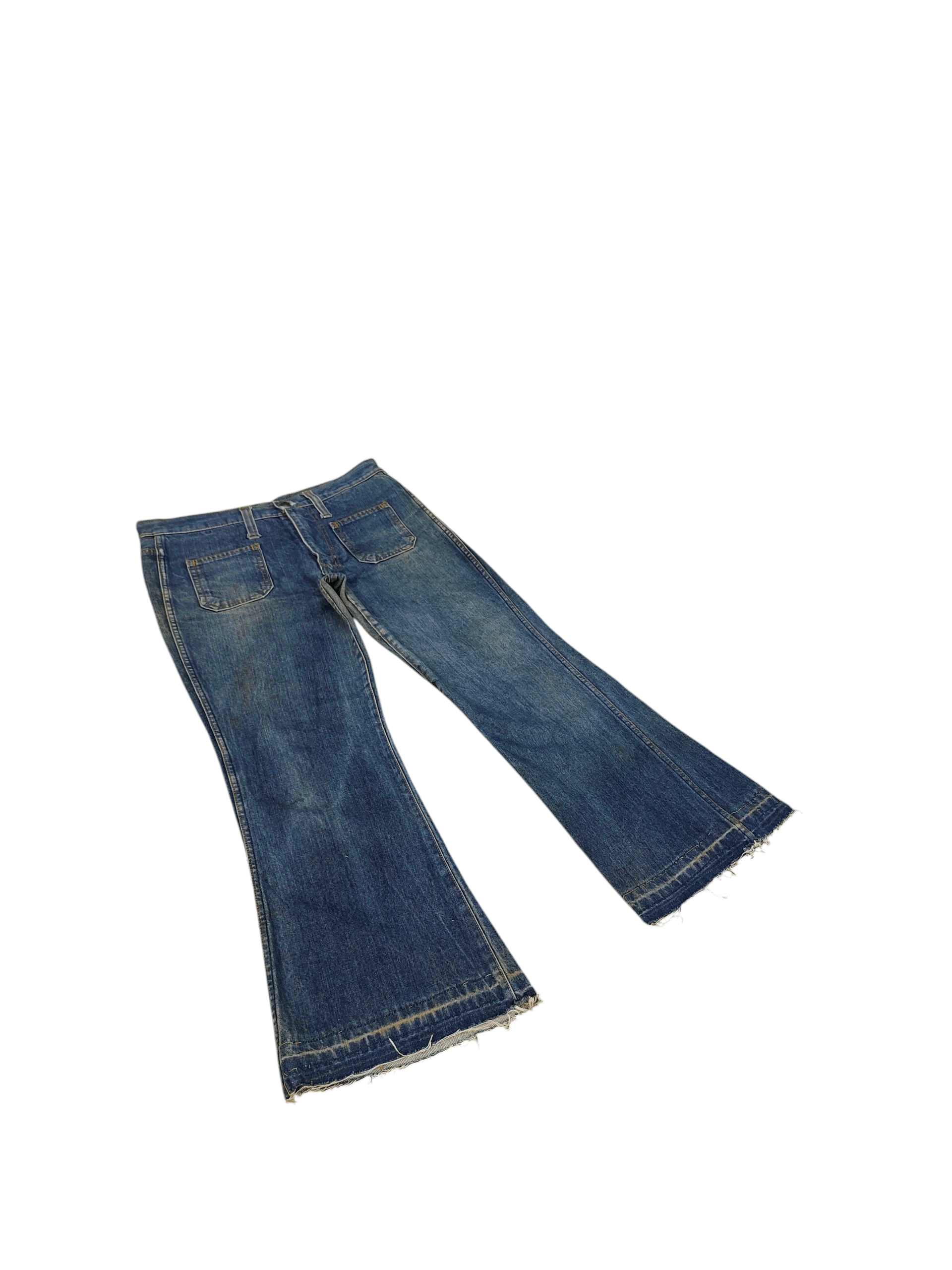 If Six Was Nine Flare Jeans Acme Japan Denim Bootcut Ifsixwasnine Lgb Size US 32 / EU 48 - 3 Thumbnail
