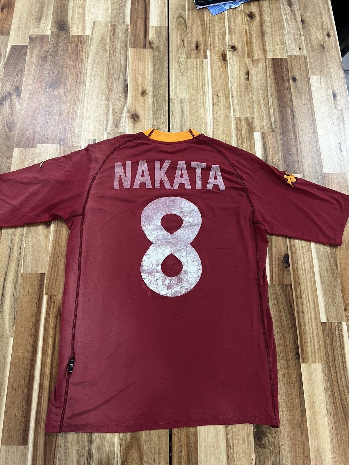 VINTAGE KAPPA FC AS ROMA HOME 2000/01 JERSEY