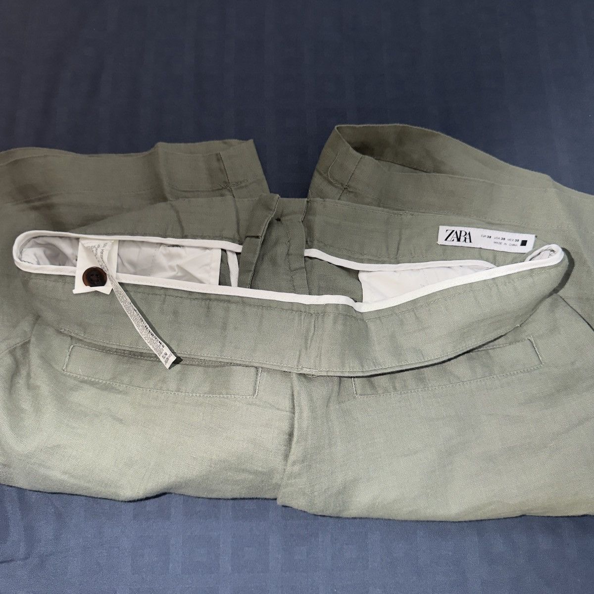 Zara Zara 100% linen short Size US 30 / EU 46 - 4 Thumbnail