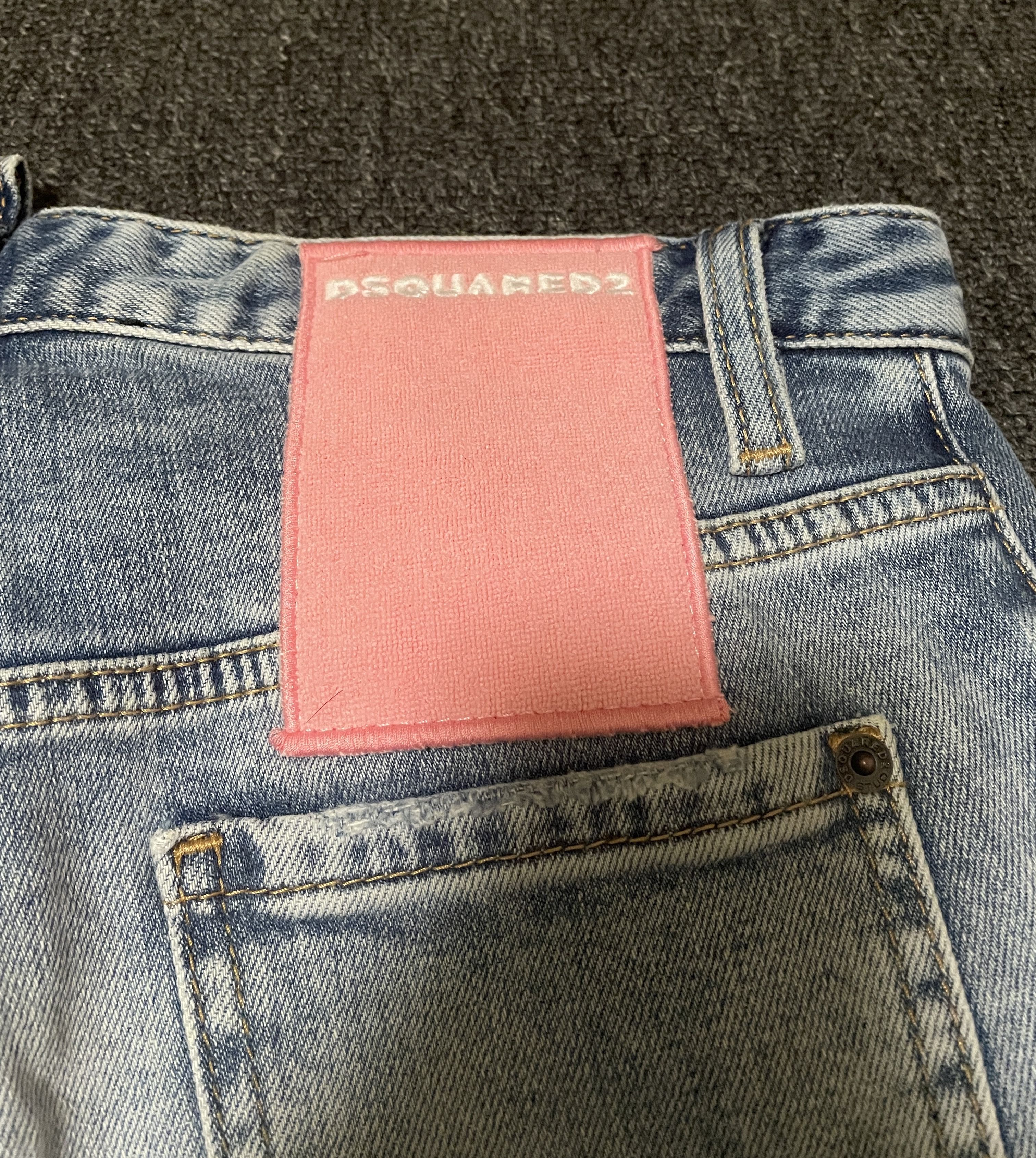 Dsquared2 Dsquared2 Mens Double Knee Destroyed flared Jeans Size 44/30 Size US 28 / EU 44 - 8 Thumbnail