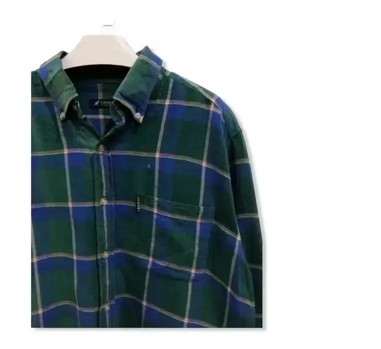 Kangol Vintage Kangol Plaid Tartan Flannel Shirt 👕 Size US M / EU 48-50 / 2 - 2 Thumbnail