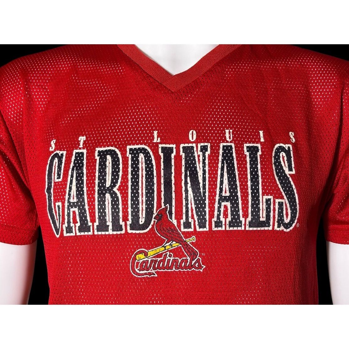 MLB × Vintage 1998 MLB St Louis Cardinals McGwire See Through Mesh Jersey Size S / US 4 / IT 40 - 7 Thumbnail