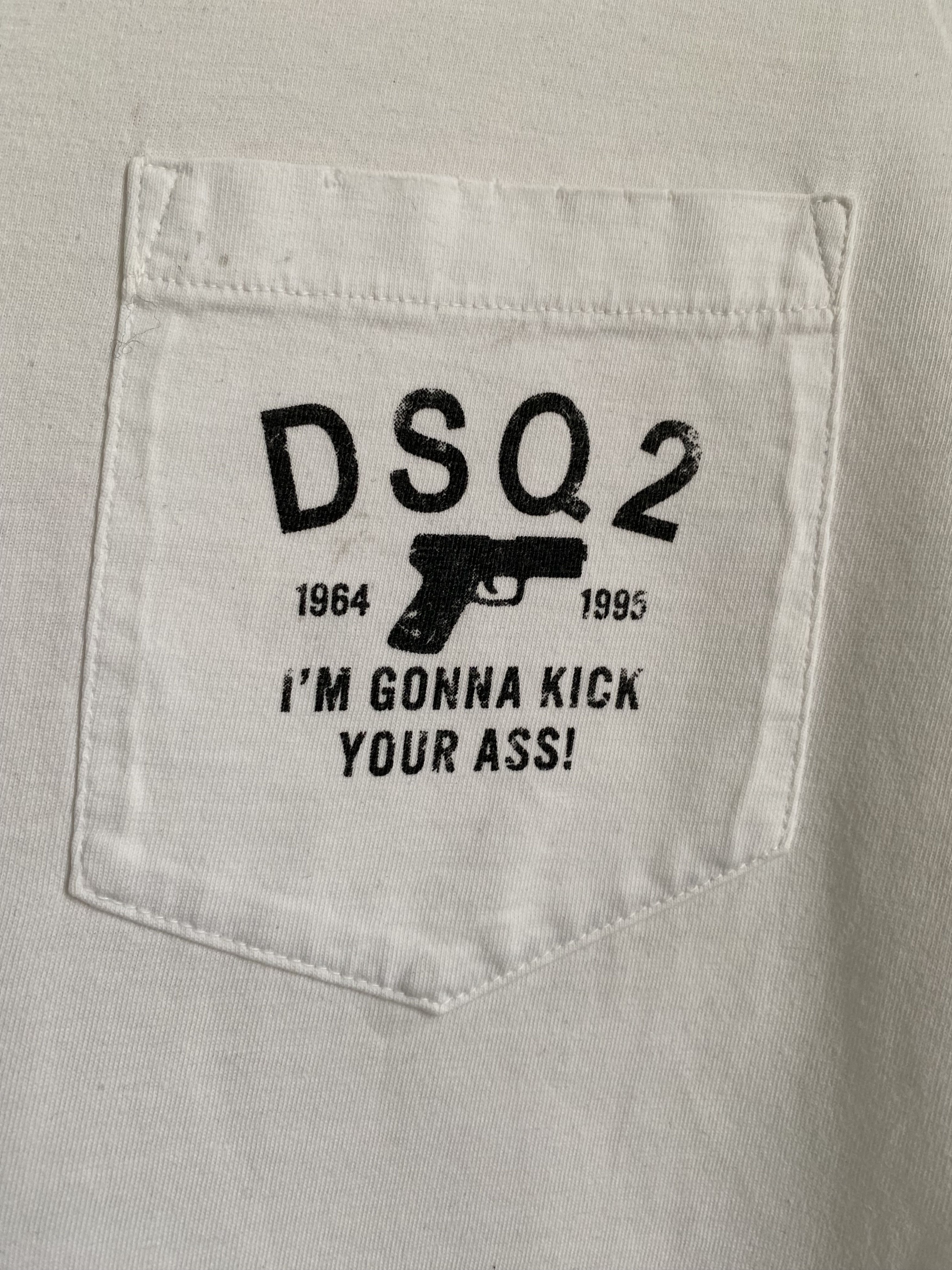 Dsquared2 Dsquared 2 D.2 Prisoner distressed t-shirt Size US L / EU 52-54 / 3 - 2 Thumbnail