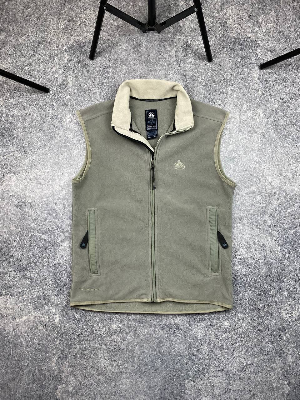 Nike ACG × Vintage Retro Nike ACG Fleece Vest 90’s Thermal Layer Size US S / EU 44-46 / 1 - 1 Thumbnail