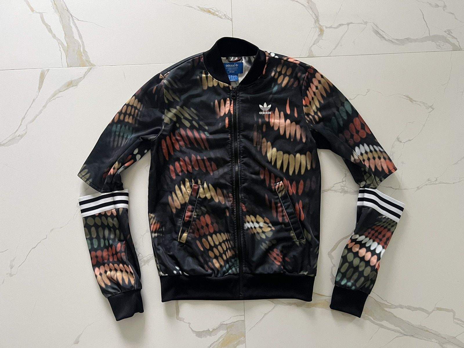 Adidas Originals Cut Out Circus Track Top By Rita Ora
