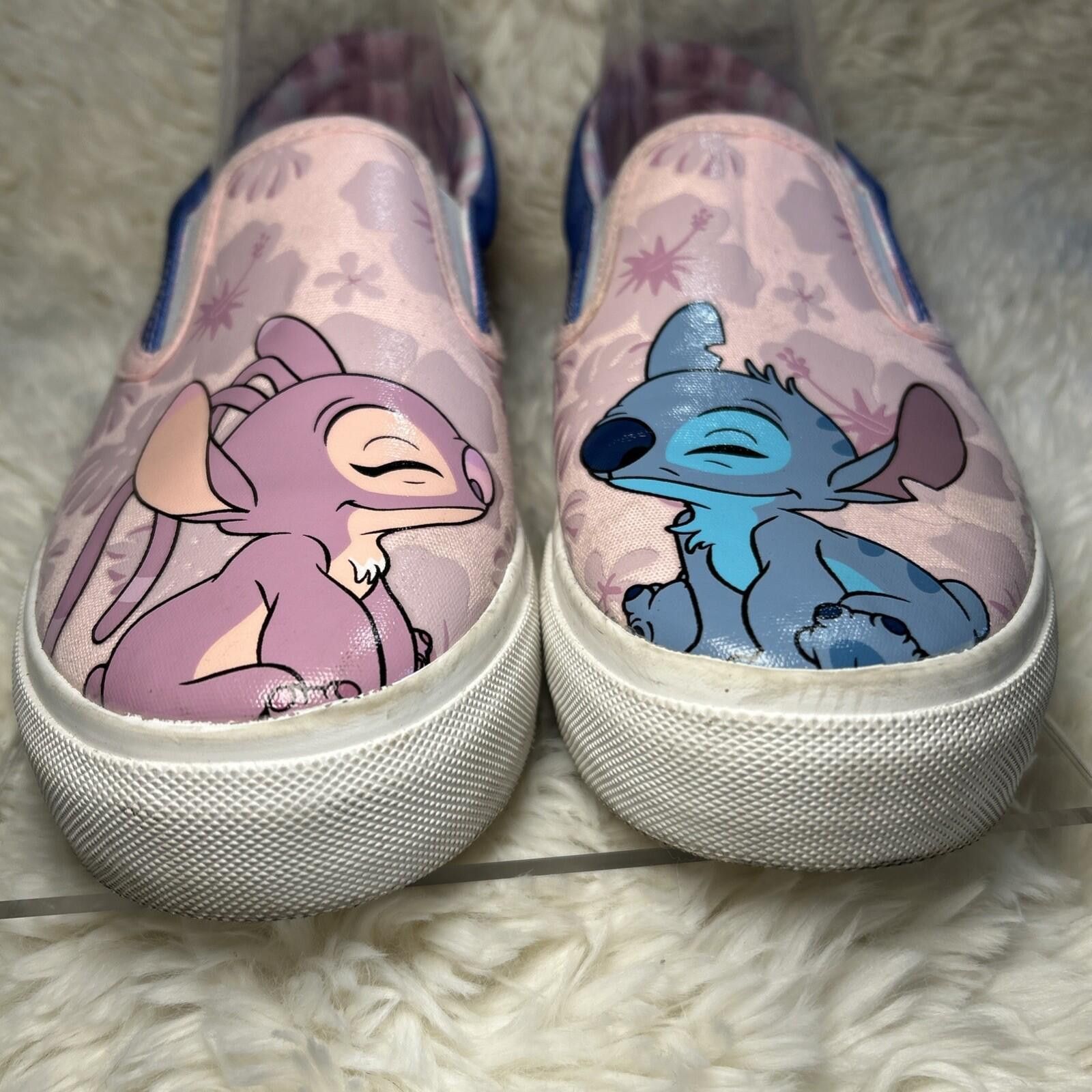 Disney Disney Stitch & Angel Slip On Shoes Women’s US Sz 7.5 Stitch Size US 7.5 / IT 37.5 - 4 Thumbnail