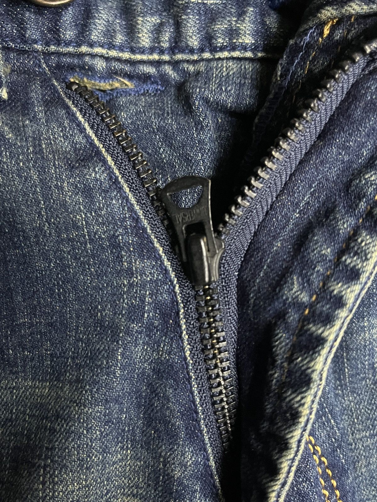 If Six Was Nine Ifsixwasnine Style Whiskered Asymmetrical Zipper Flare Pants Size US 32 / EU 48 - 13 Thumbnail