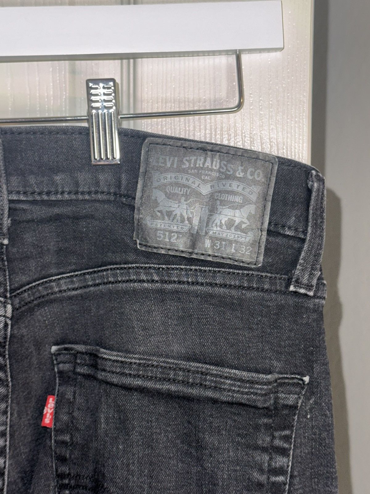 Levi's Vintage Clothing Levi's 512 Slim Fit Jeans - 31x32 (Distressed) Size US 31 - 4 Thumbnail