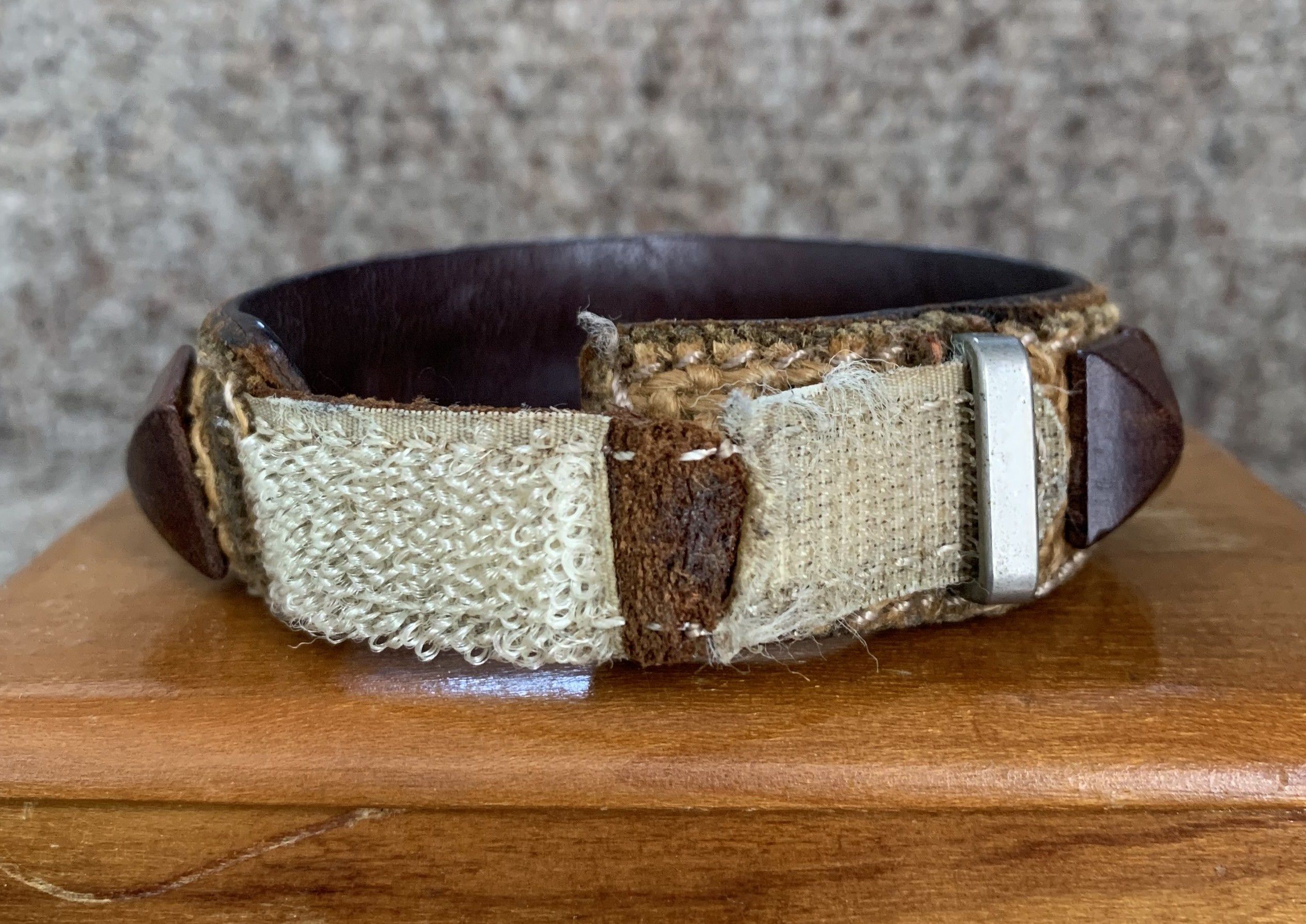 Undercover S/S 2003 Undercover "Scab" Studded Leather Bracelet Size ONE SIZE - 6 Thumbnail
