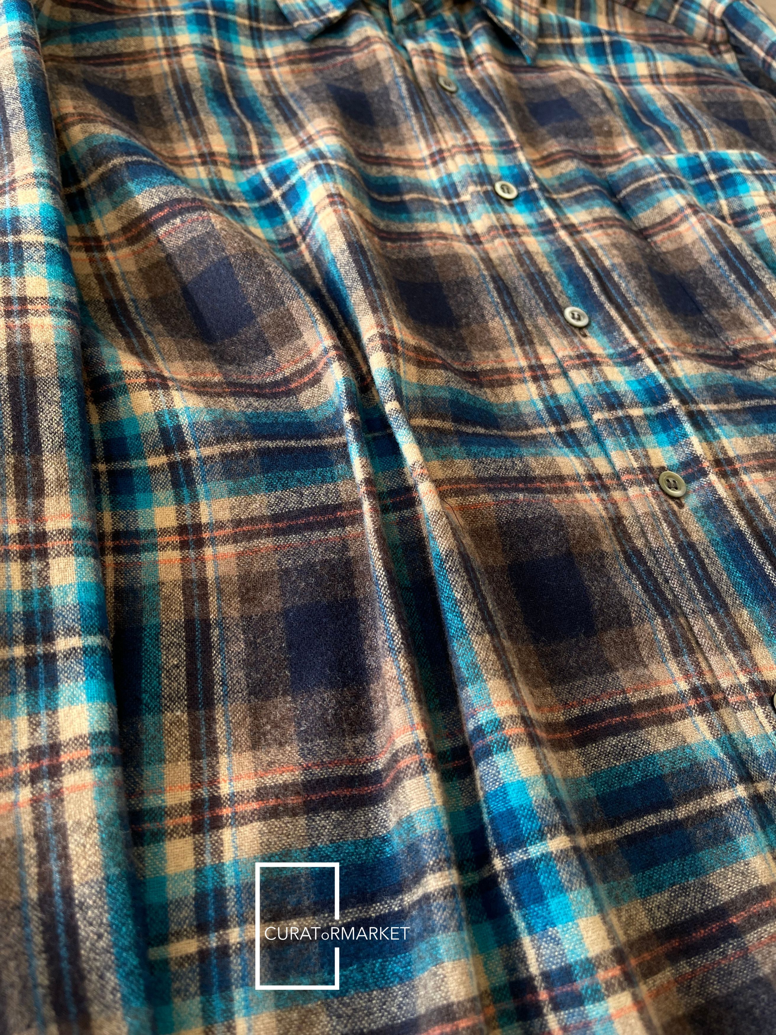 Maison Margiela EU50 RARE Pendleton Wool Flannel Plaid Snap Back Stitch SS24 Size US M / EU 48-50 / 2 - 16 Thumbnail