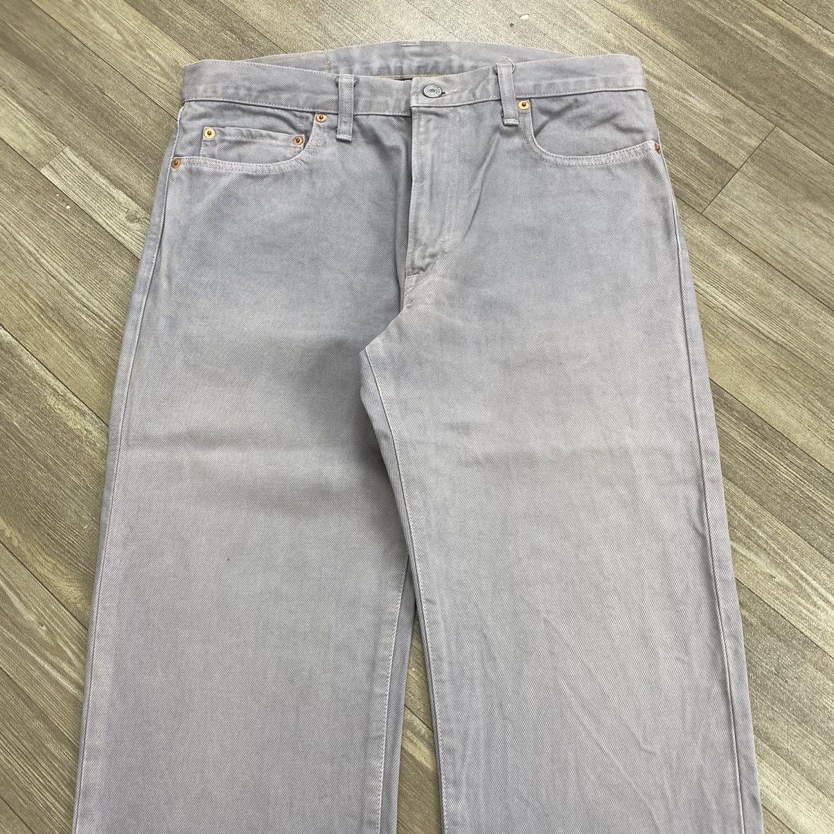 Blue Blue Japan Vintage HR Market Blue Blue Japan Grey Denim Pants Size US 32 / EU 48 - 2 Thumbnail