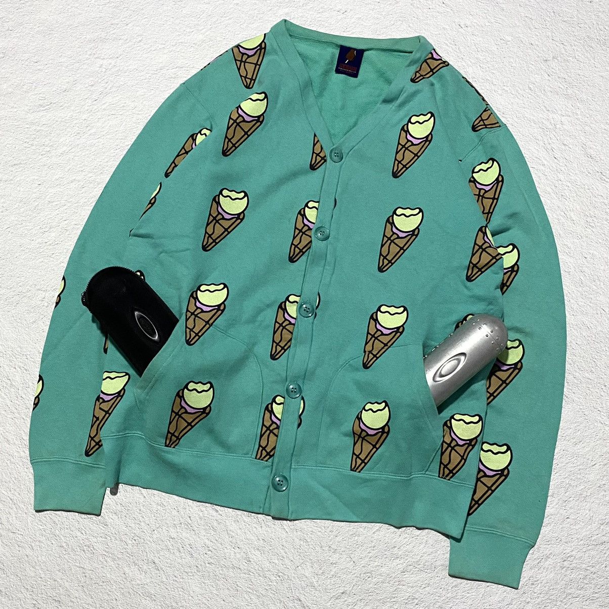 Billionaire Boys Club 🔥RARE🔥 Billionaire Boys club ice cream cardigan sweatshirt Size US M / EU 48-50 / 2 - 2 Thumbnail
