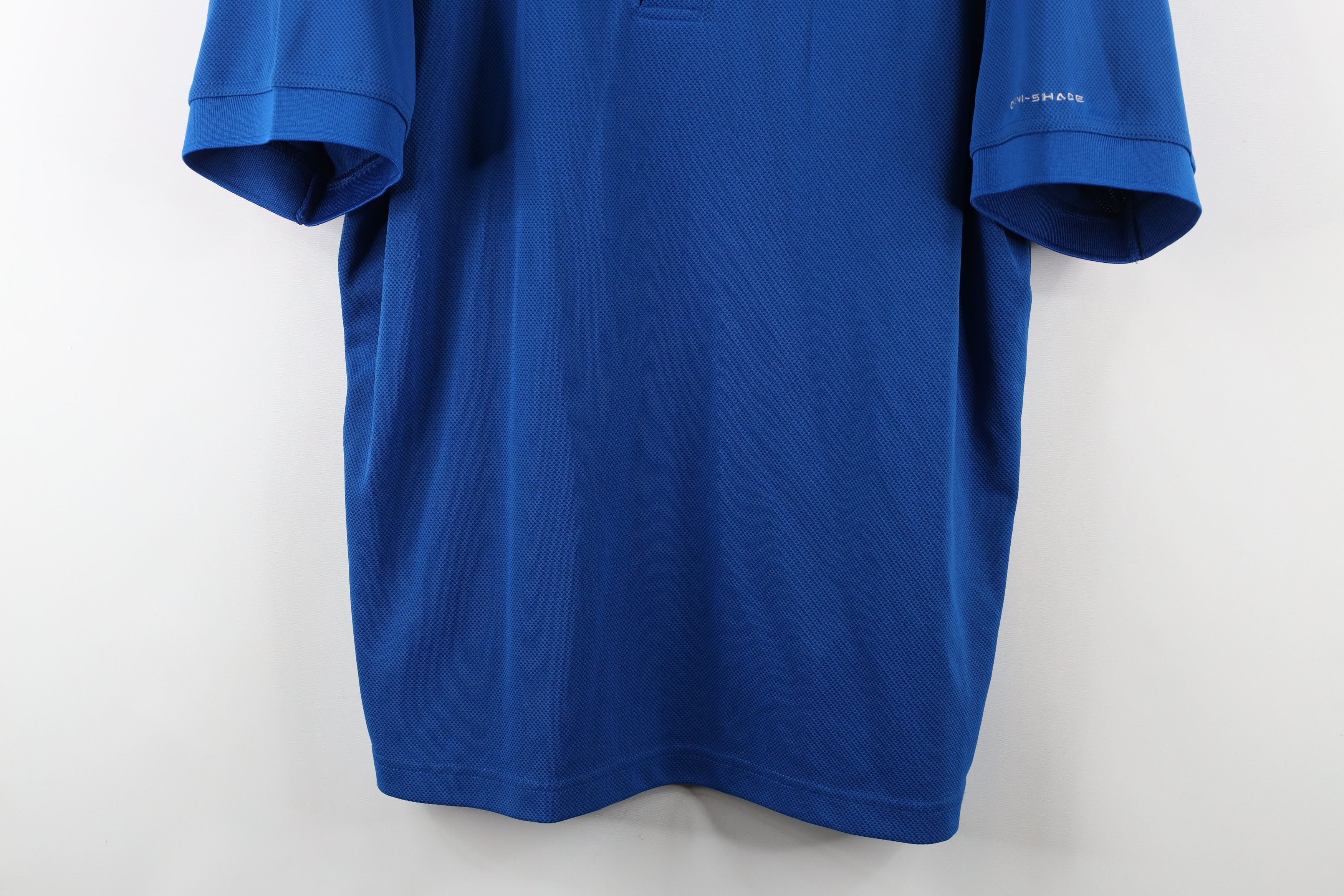 Columbia × Vintage Columbia PFG Performance Fishing Gear Knit Polo Shirt Blue Size US L / EU 52-54 / 3 - 3 Thumbnail