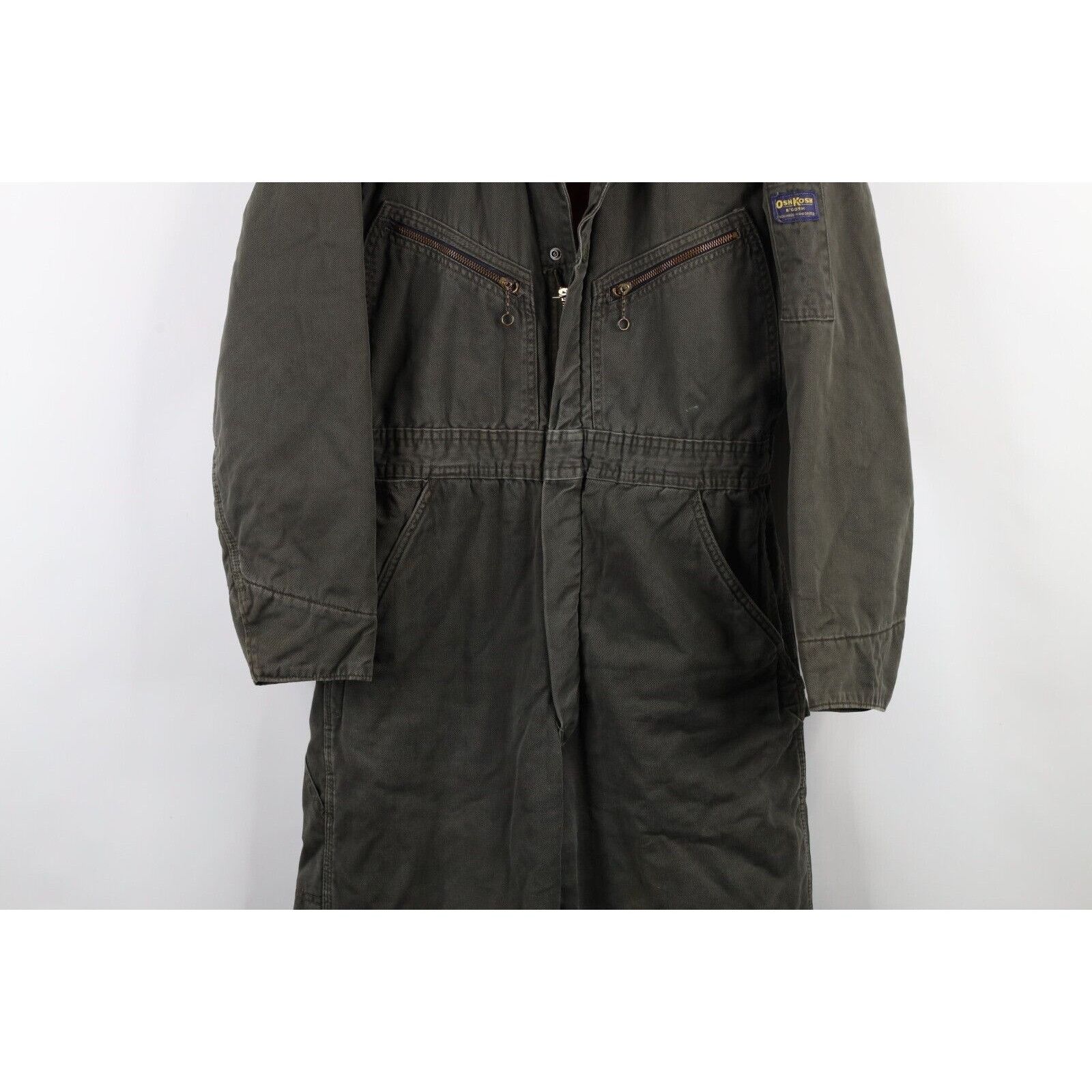 Oshkosh × Vintage Vintage 60s OshKosh B'Gosh Sanforized Quilted Coveralls Size US 32 / EU 48 - 3 Thumbnail