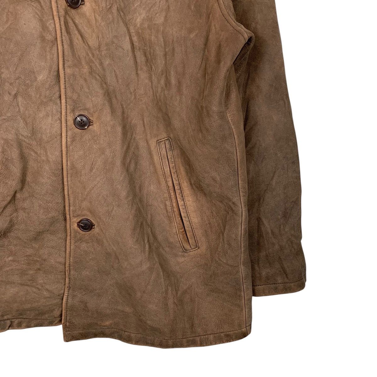 Japanese Brand Cow Leather Jacket