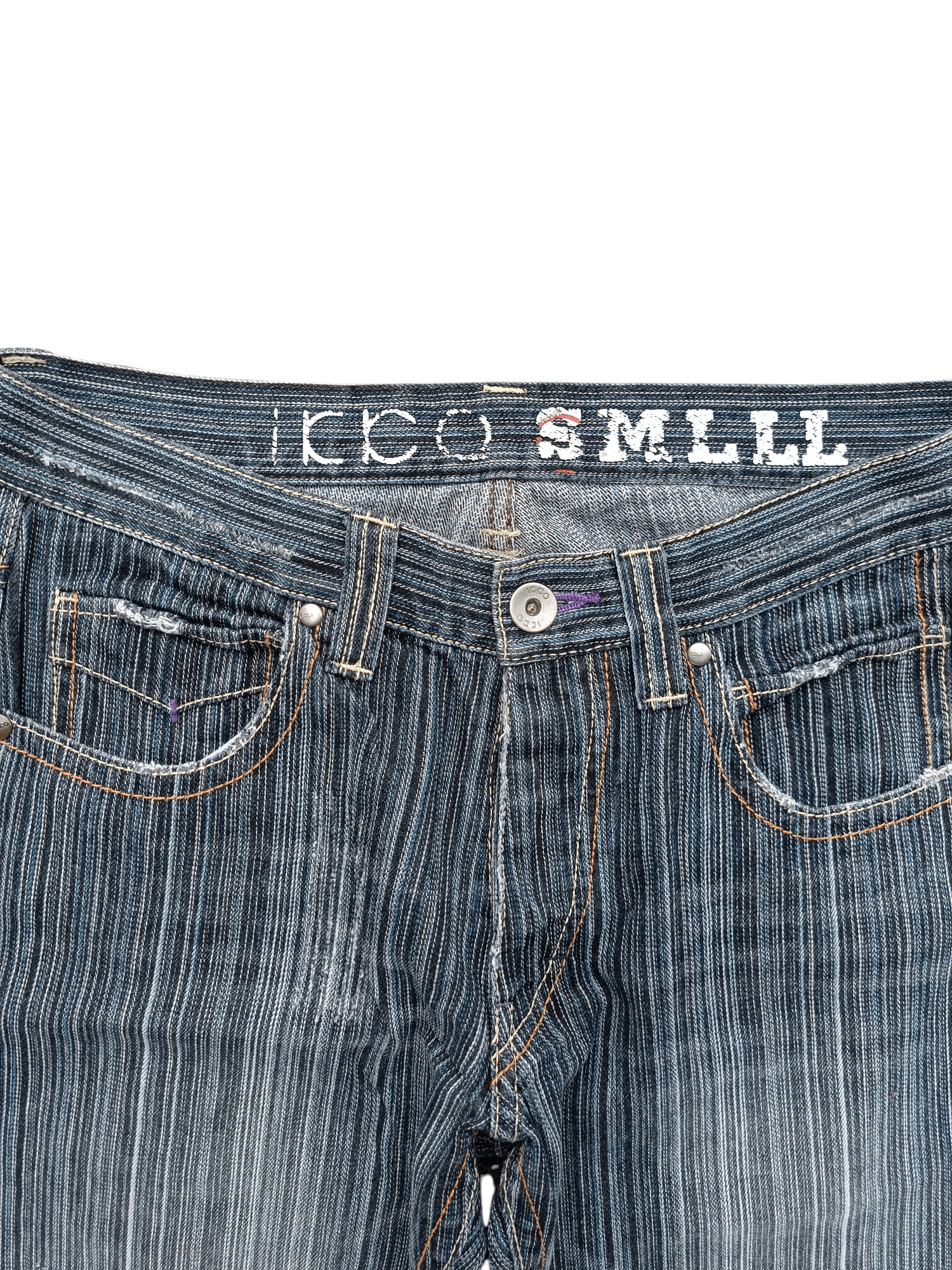 Jean 🔥 Flare Hickory IKKA Nice Design & Rare 🔥 Size US 33 - 10 Thumbnail