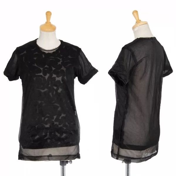 Comme des Garcons Comme des Garcons Black retro rose double perspective top Size XS / US 0-2 / IT 36-38 - 1 Thumbnail
